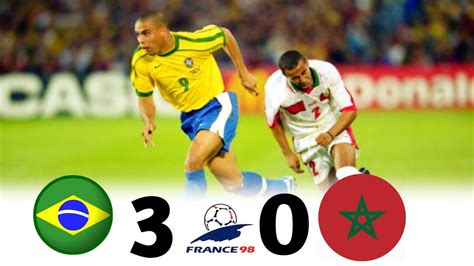brazil vs morocco 1998